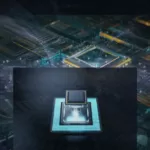 Computación cuántica: Imagen de un procesador cuántico en un laboratorio.